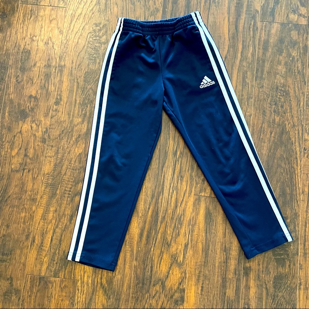 Navy Adidas Track Pants size 6
